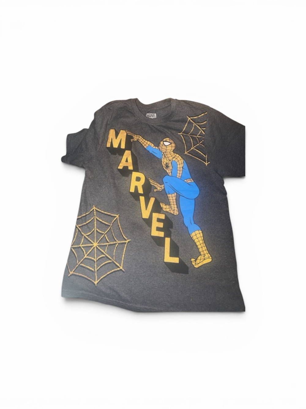 Marvel Black, Blue and Gold Spider-Man Kids Tee